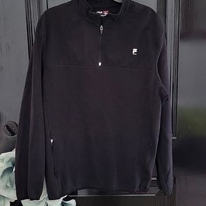 Fila Sport , Men's Size XXL, black quarterzip